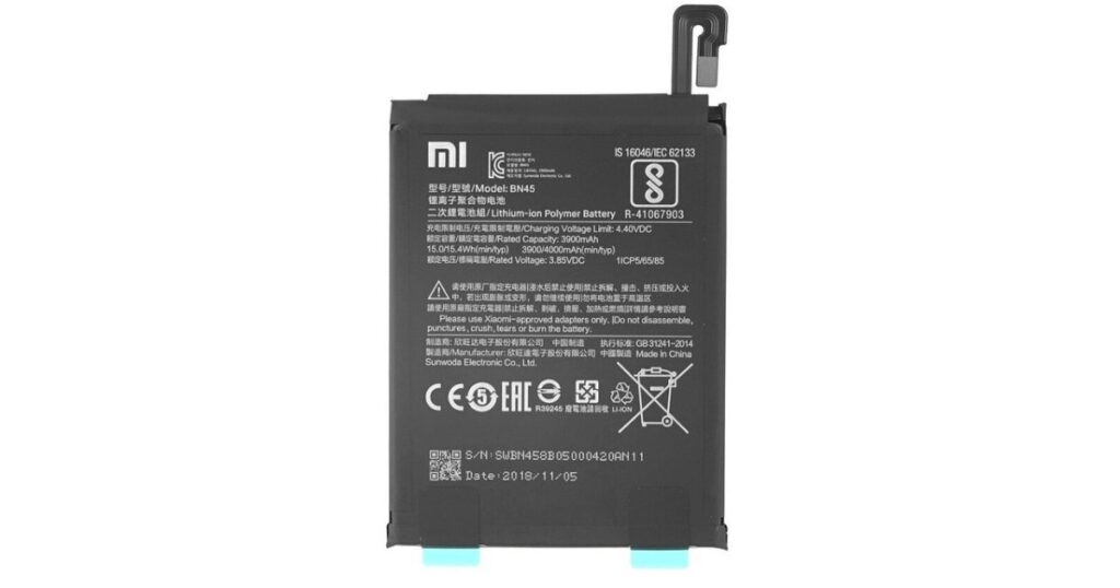 Redmi Note 5 Pro Battery Image 