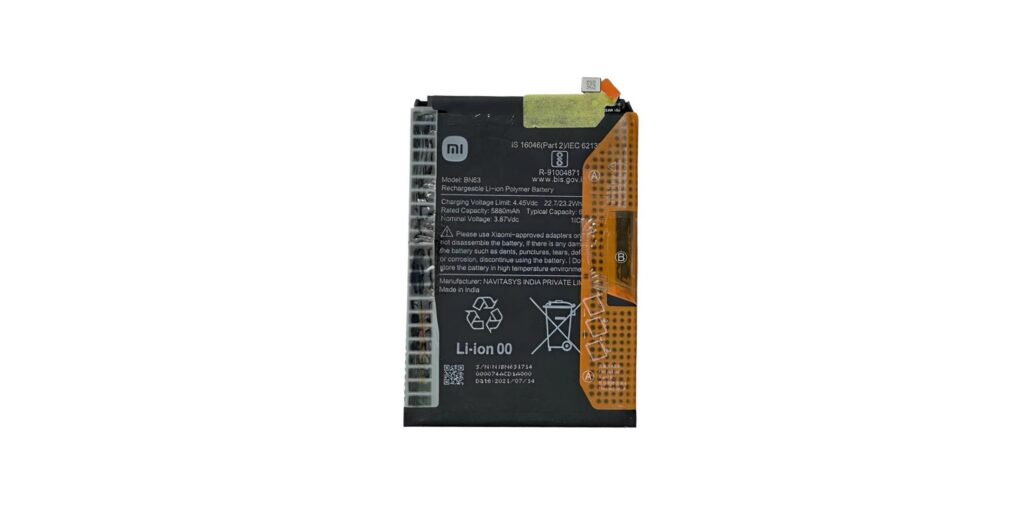 Redmi 10 Battery Image